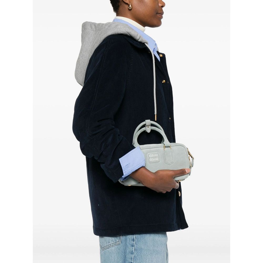 Miu Miu Miu Miu GREY Satchels & Cross Body Bags Size ONE SIZE - 2 Thumbnail