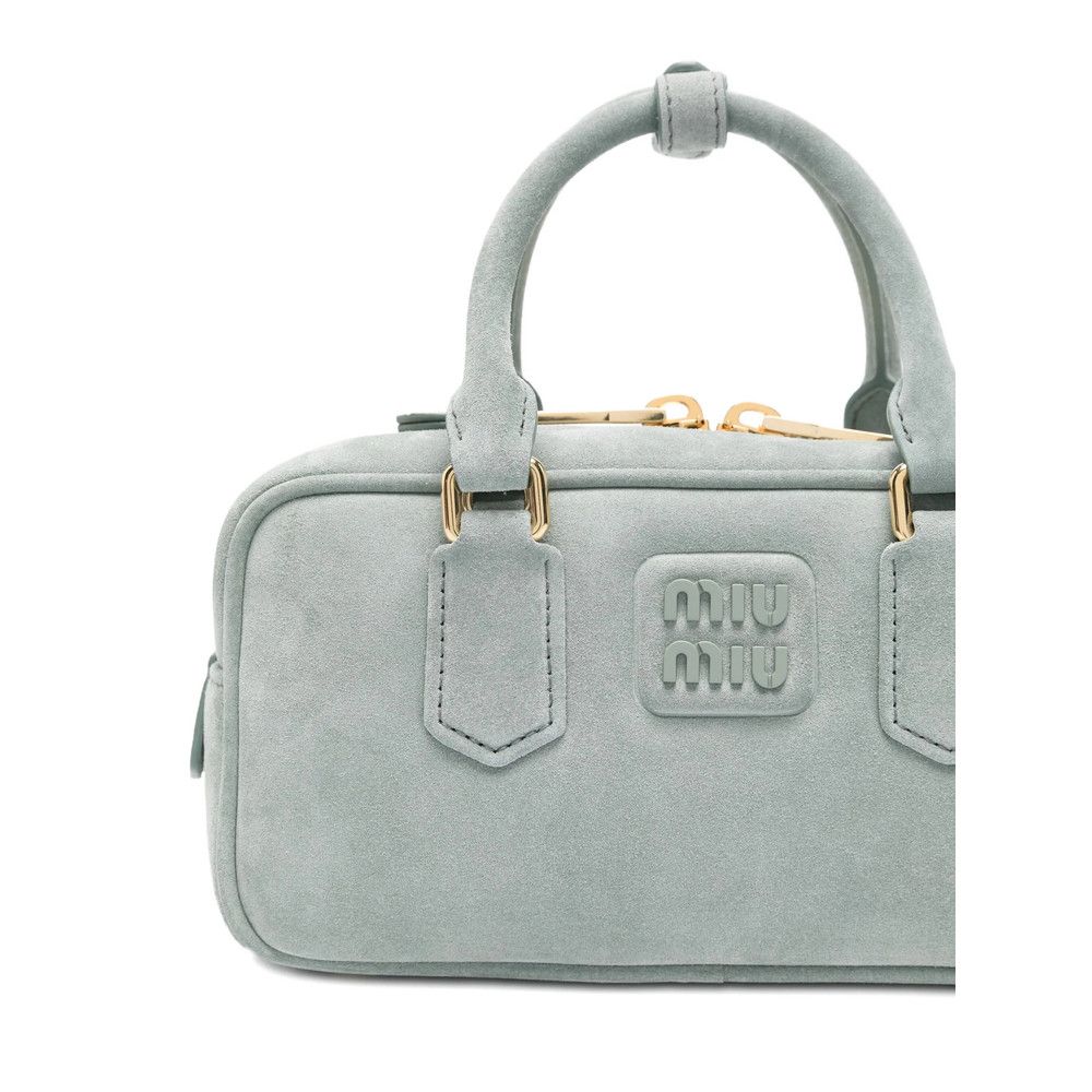 Miu Miu Miu Miu GREY Satchels & Cross Body Bags Size ONE SIZE - 4 Thumbnail