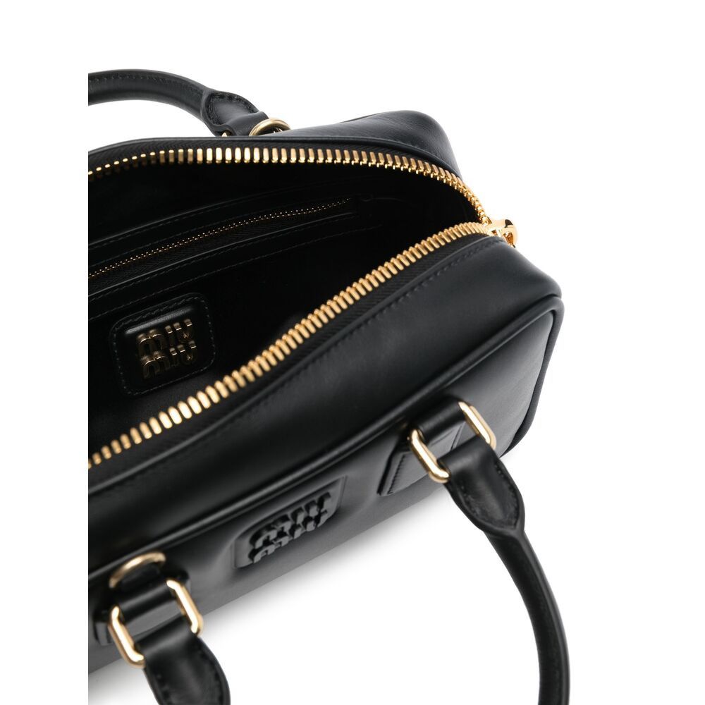 Miu Miu Miu Miu BLACK Tote Bags Size ONE SIZE - 3 Thumbnail