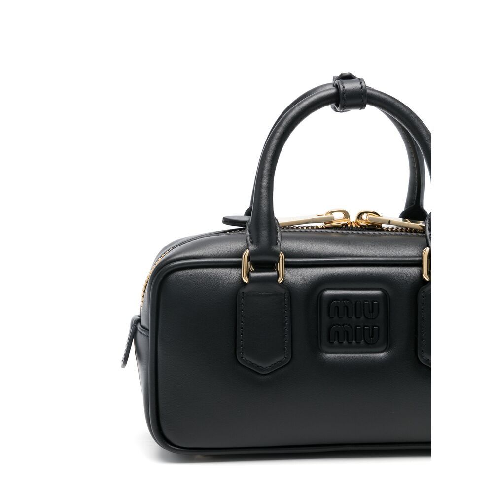 Miu Miu Miu Miu BLACK Tote Bags Size ONE SIZE - 5 Thumbnail