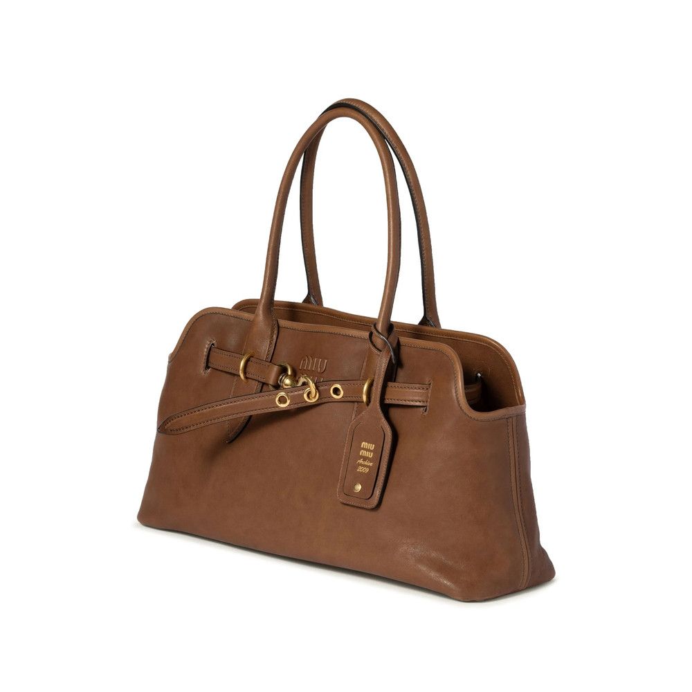 Miu Miu Miu Miu BROWN Shoulder Bags Size ONE SIZE - 5 Thumbnail