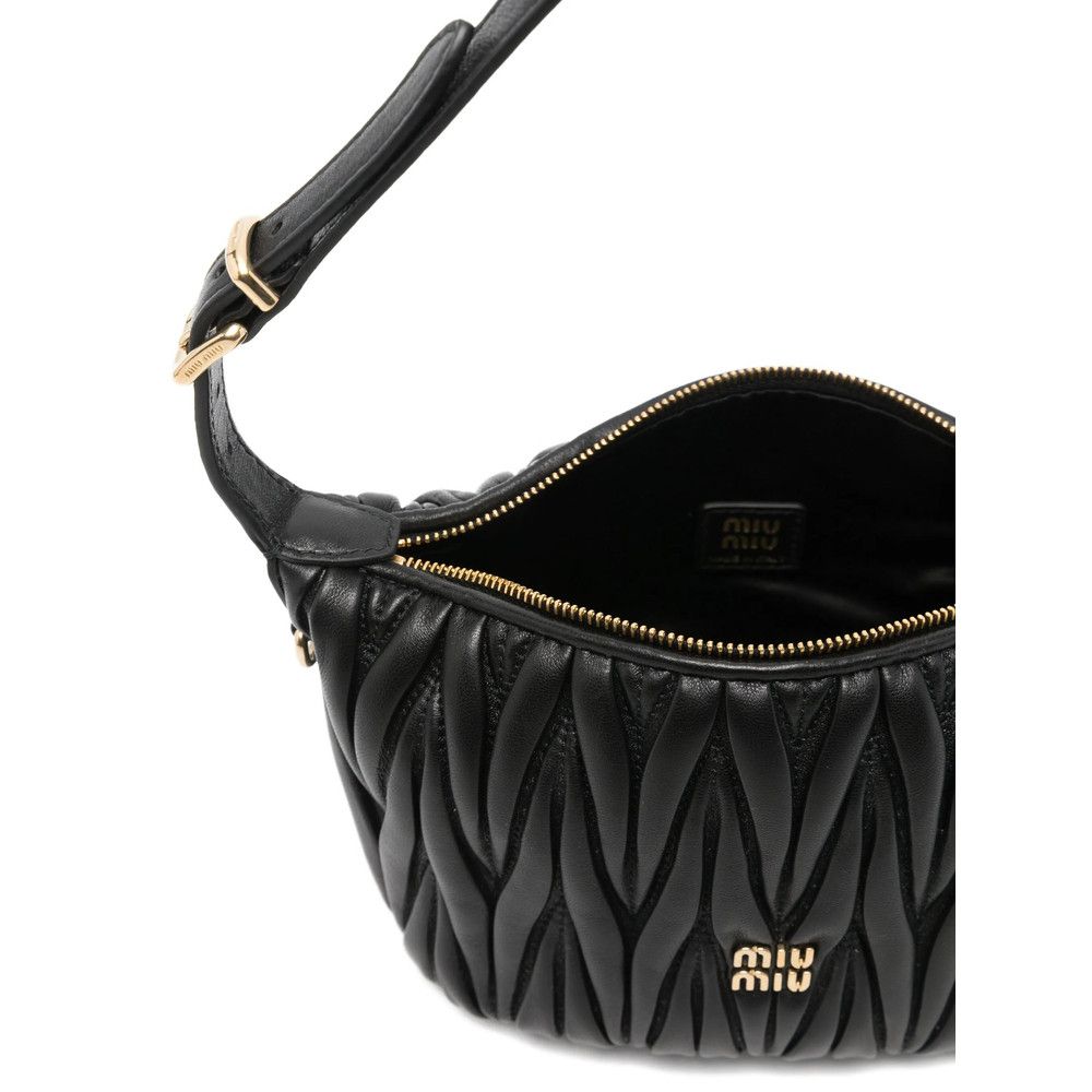 Miu Miu Miu Miu BLACK Tote Bags Size ONE SIZE - 4 Thumbnail