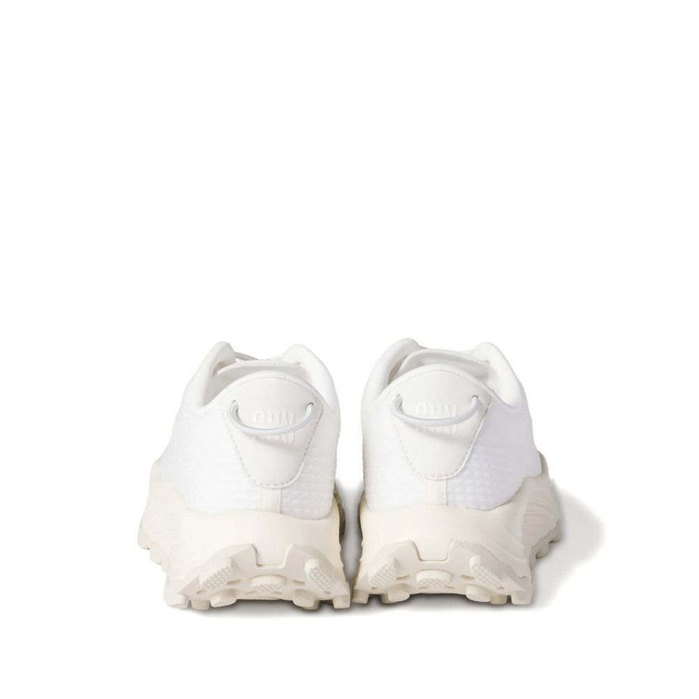 Miu Miu Miu Miu WHITE Trainers Size US 9 / IT 39 - 3 Thumbnail