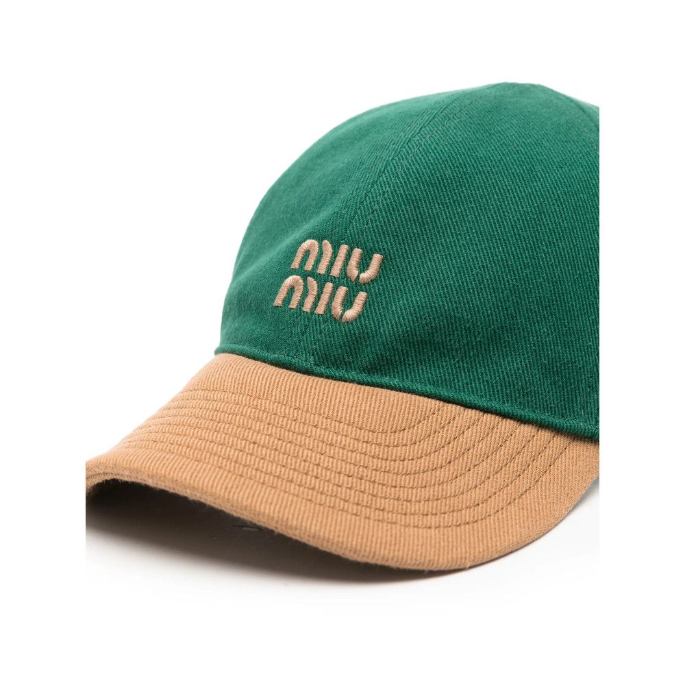 Miu Miu Miu Miu GREEN Hats Size ONE SIZE - 3 Thumbnail