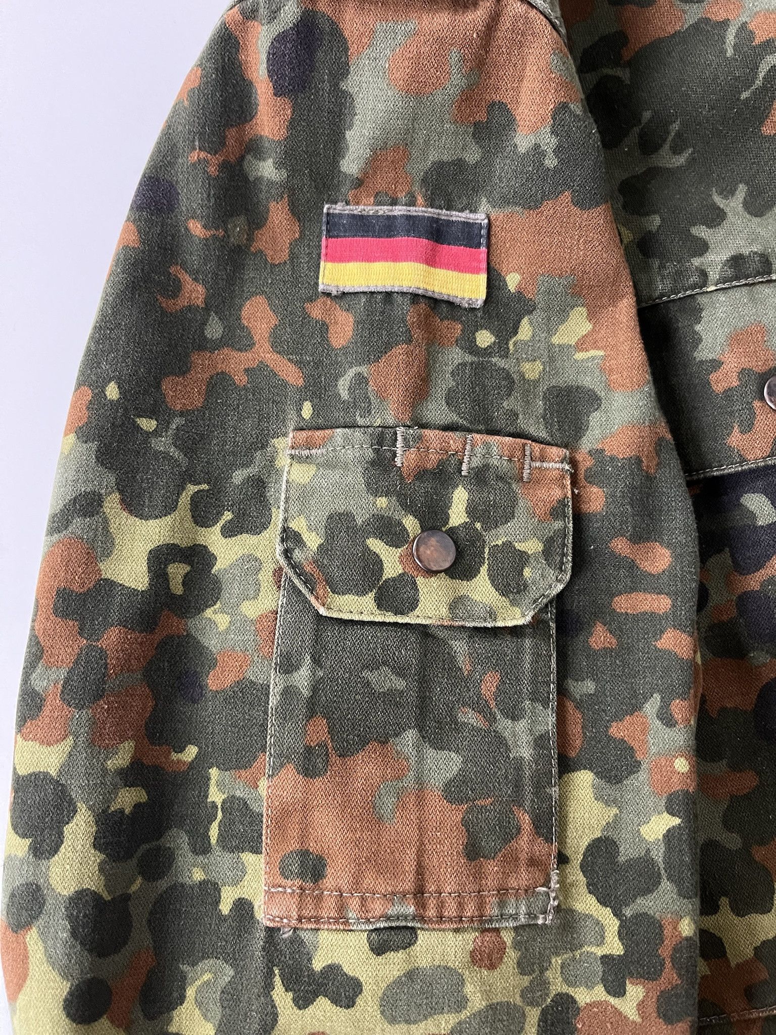 Vintage Vintage 1992 German Military Flecktarn Camo Parka Size US L / EU 52-54 / 3 - 3 Thumbnail