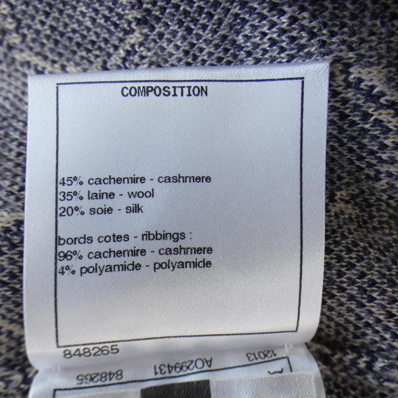 Chanel Chanel Chanel P71379K10265 Cashmere Blend Dress Others Dresses P71379K10265 DUTY FREE for USA Size ONE SIZE - 3 Thumbnail