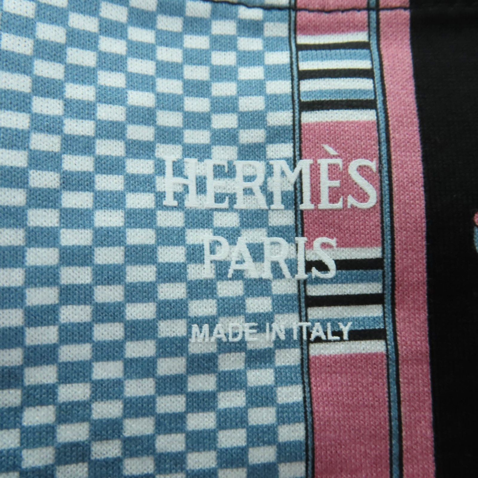 Hermes Hermes Hermès Lettres Equestres Cotton T-shirt36 Cotton T-Shirts DUTY FREE for USA Size ONE SIZE - 5 Thumbnail