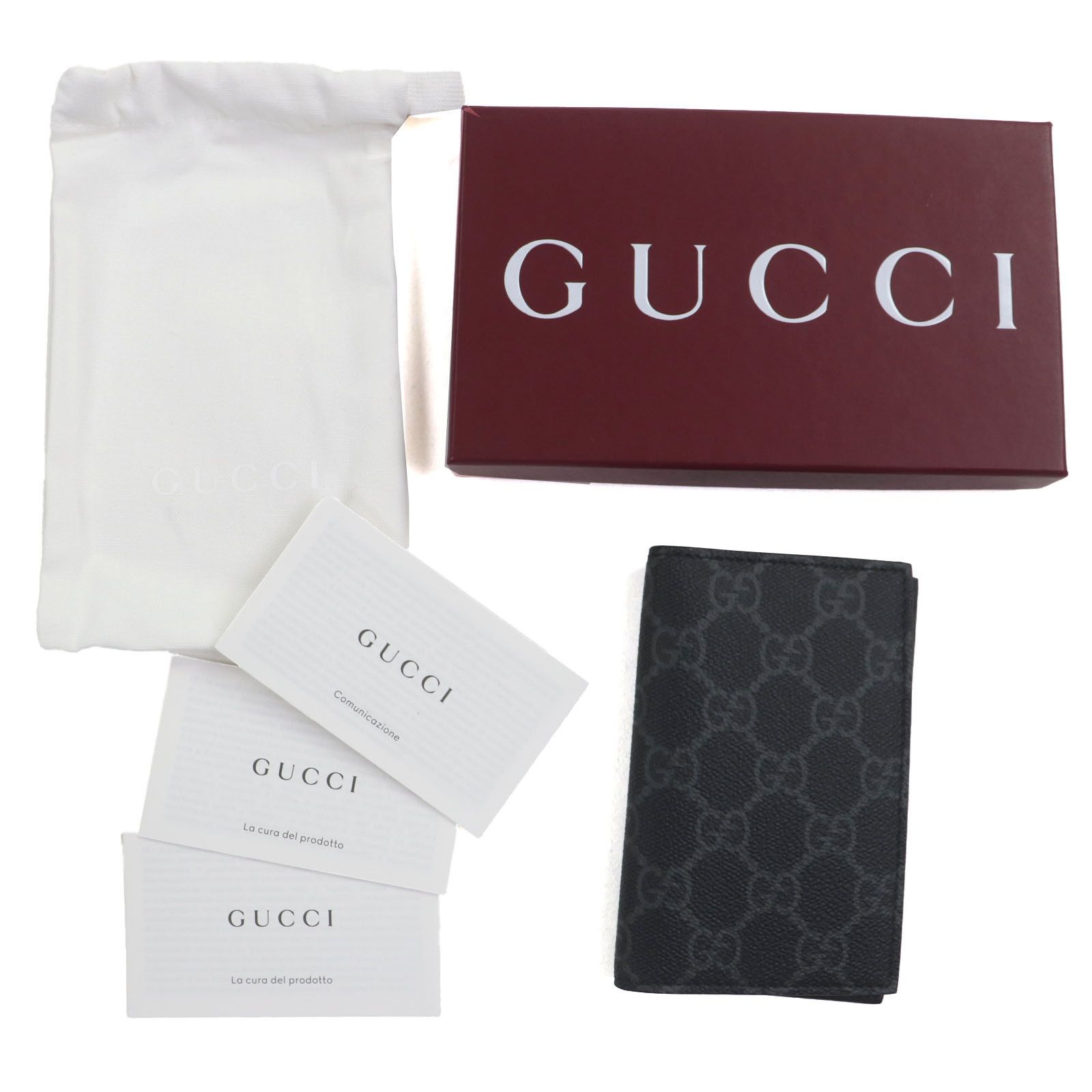 Gucci Gucci Gucci Card Case Leather Card Case 821209 DUTY FREE for USA Size ONE SIZE - 2 Thumbnail