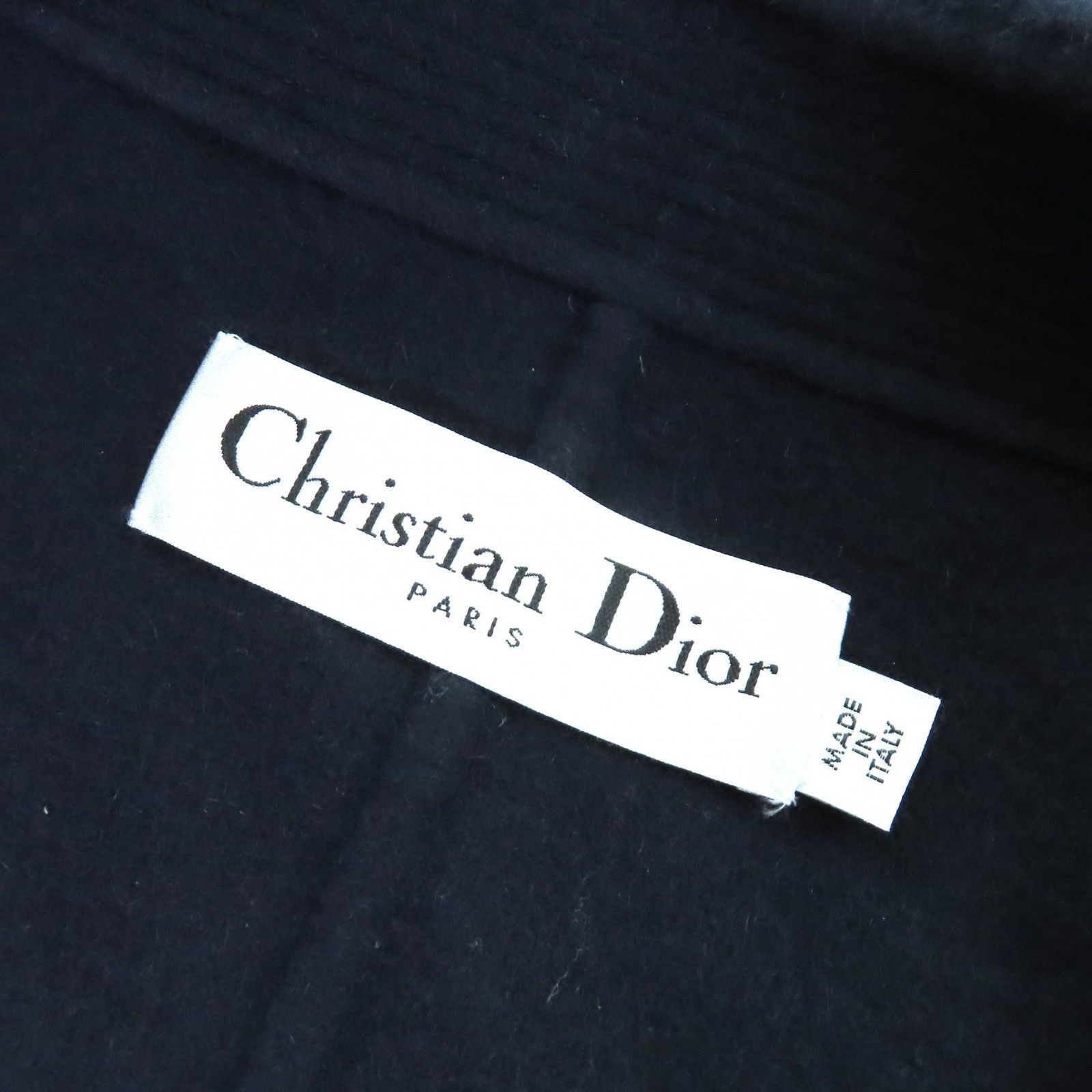 Dior Dior Christian Dior Cashmere Coat Leather Outerwear 940C02A0005 DUTY FREE for USA Size ONE SIZE - 7 Thumbnail