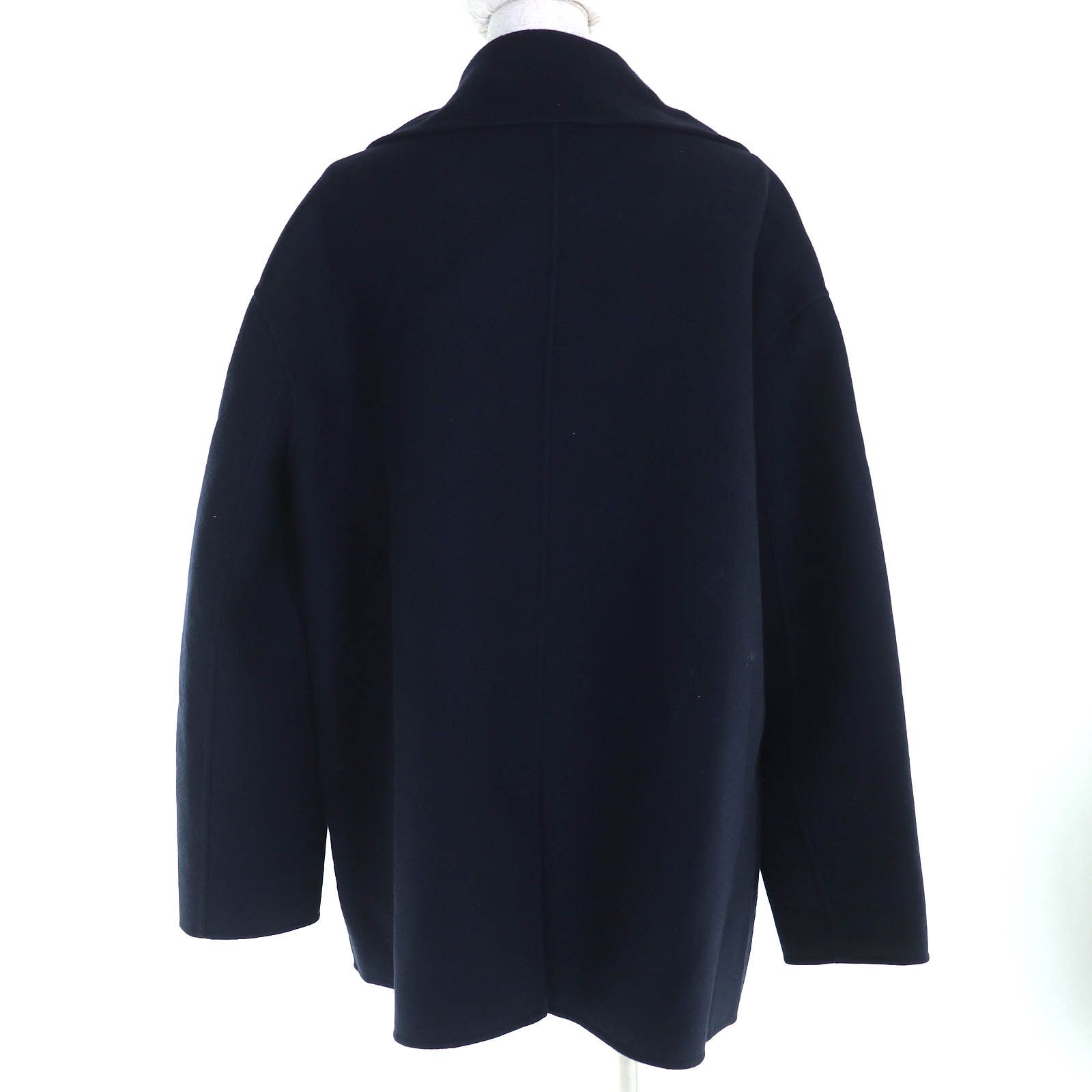 Dior Dior Christian Dior Cashmere Coat Leather Outerwear 940C02A0005 DUTY FREE for USA Size ONE SIZE - 4 Thumbnail