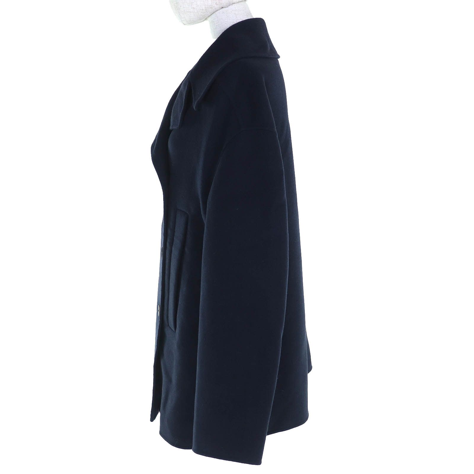Dior Dior Christian Dior Cashmere Coat Leather Outerwear 940C02A0005 DUTY FREE for USA Size ONE SIZE - 3 Thumbnail