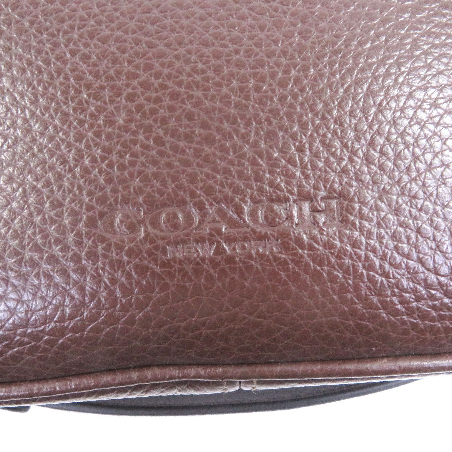 Coach Coach COACH Warner Cross Sling Refined Pebble Leather Shoulder Bag Leather Shoulder Bag 13711 DUTY FREE for USA Size ONE SIZE - 11 Thumbnail