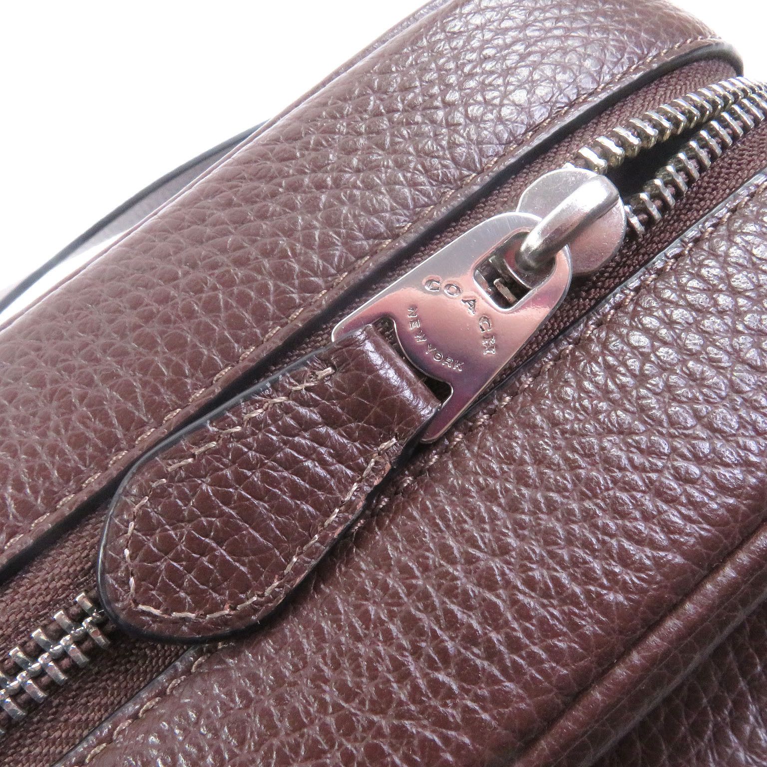 Coach Coach COACH Warner Cross Sling Refined Pebble Leather Shoulder Bag Leather Shoulder Bag 13711 DUTY FREE for USA Size ONE SIZE - 9 Thumbnail