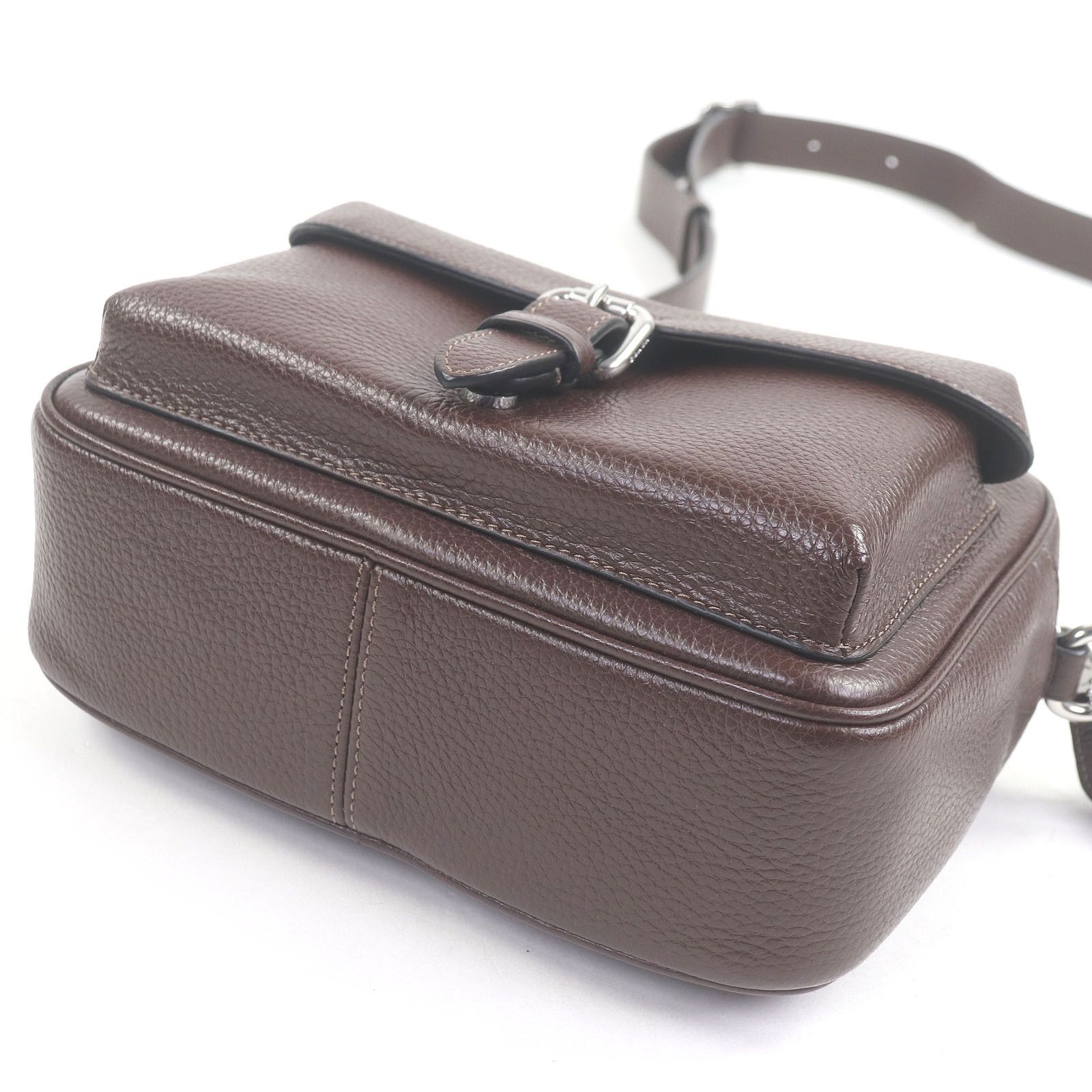 Coach Coach COACH Warner Cross Sling Refined Pebble Leather Shoulder Bag Leather Shoulder Bag 13711 DUTY FREE for USA Size ONE SIZE - 7 Thumbnail