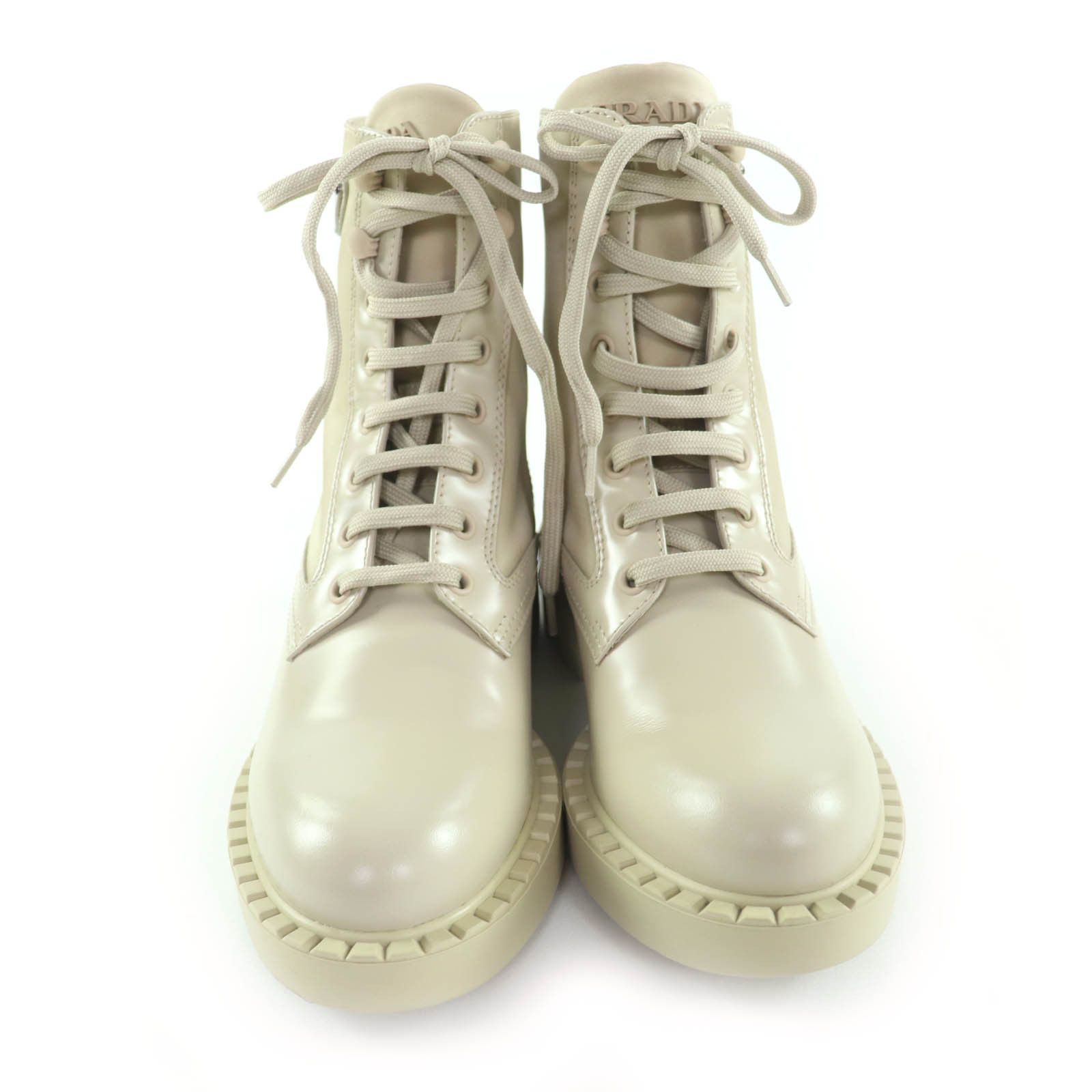 Prada Prada Prada Short Boots Leather Boots Leather Shoes 1T782M DUTY FREE for USA Size ONE SIZE - 4 Thumbnail