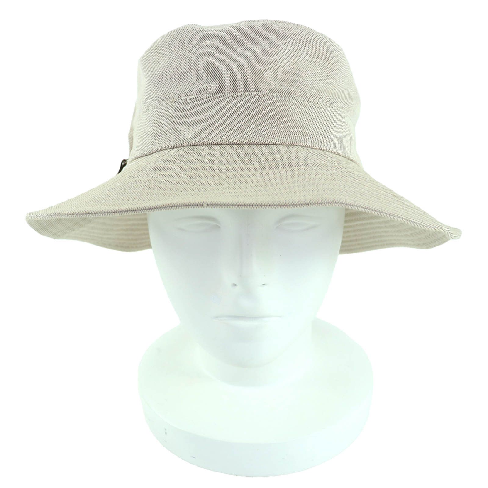 Hermes Hermes Hermès Leather Cotton Bucket Hat 56 Leather Hats DUTY FREE for USA Size ONE SIZE - 2 Thumbnail