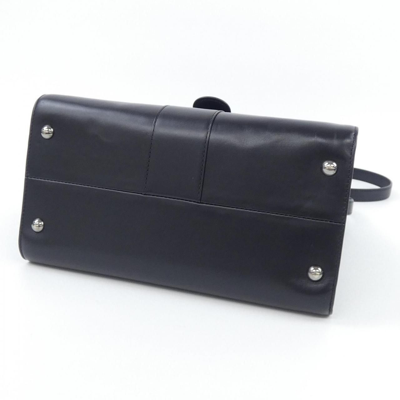 Delvaux Delvaux Delvaux L'HUMOUR RENE MAGRITTE Bag Leather Handbag DUTY FREE for USA Size ONE SIZE - 3 Thumbnail
