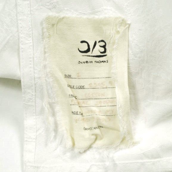 Other Other OLUBIYI THOMAS Pleated Bib Shirt Cotton Rayon Shirt Cotton Dress Shirt DUTY FREE for USA Size ONE SIZE - 8 Thumbnail