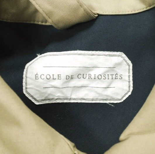Other Other ECOLE DE CURIOSITES Bonding Cotton Trench Coat Cotton Outerwear DUTY FREE for USA Size ONE SIZE - 3 Thumbnail