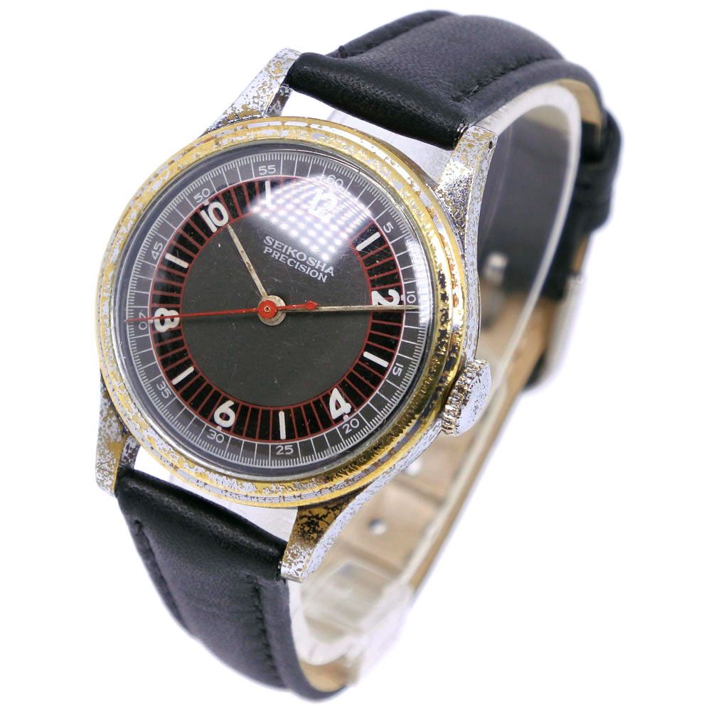 Seiko Seiko Seiko SEIKOSHA PRECISION Stainless Steel Watch Metal Other DUTY FREE for USA Size ONE SIZE - 2 Thumbnail