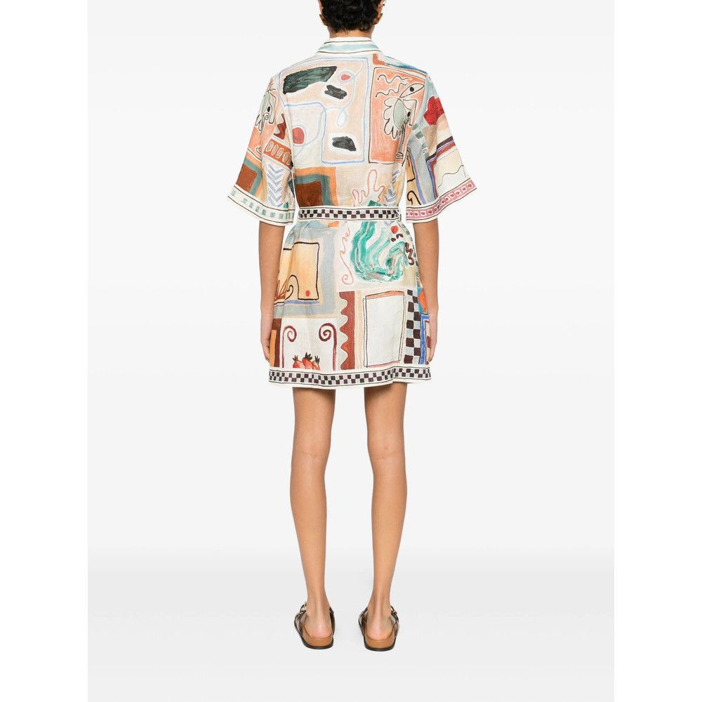 ALEMAIS Alemais NEUTRALS Dresses - Day Dresses Size M / US 6-8 / IT 42-44 - 2 Thumbnail