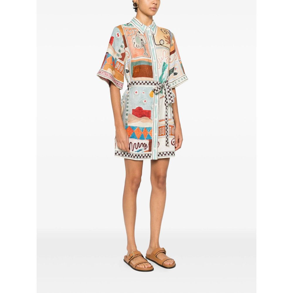 ALEMAIS Alemais NEUTRALS Dresses - Day Dresses Size M / US 6-8 / IT 42-44 - 4 Thumbnail