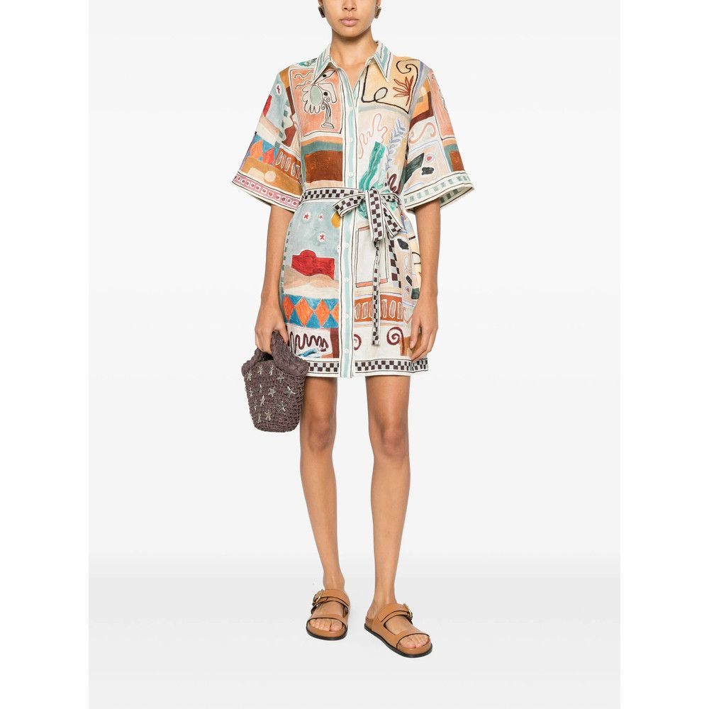 ALEMAIS Alemais NEUTRALS Dresses - Day Dresses Size M / US 6-8 / IT 42-44 - 3 Thumbnail