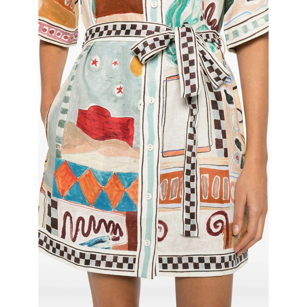 ALEMAIS Alemais NEUTRALS Dresses - Day Dresses Size M / US 6-8 / IT 42-44 - 5 Thumbnail