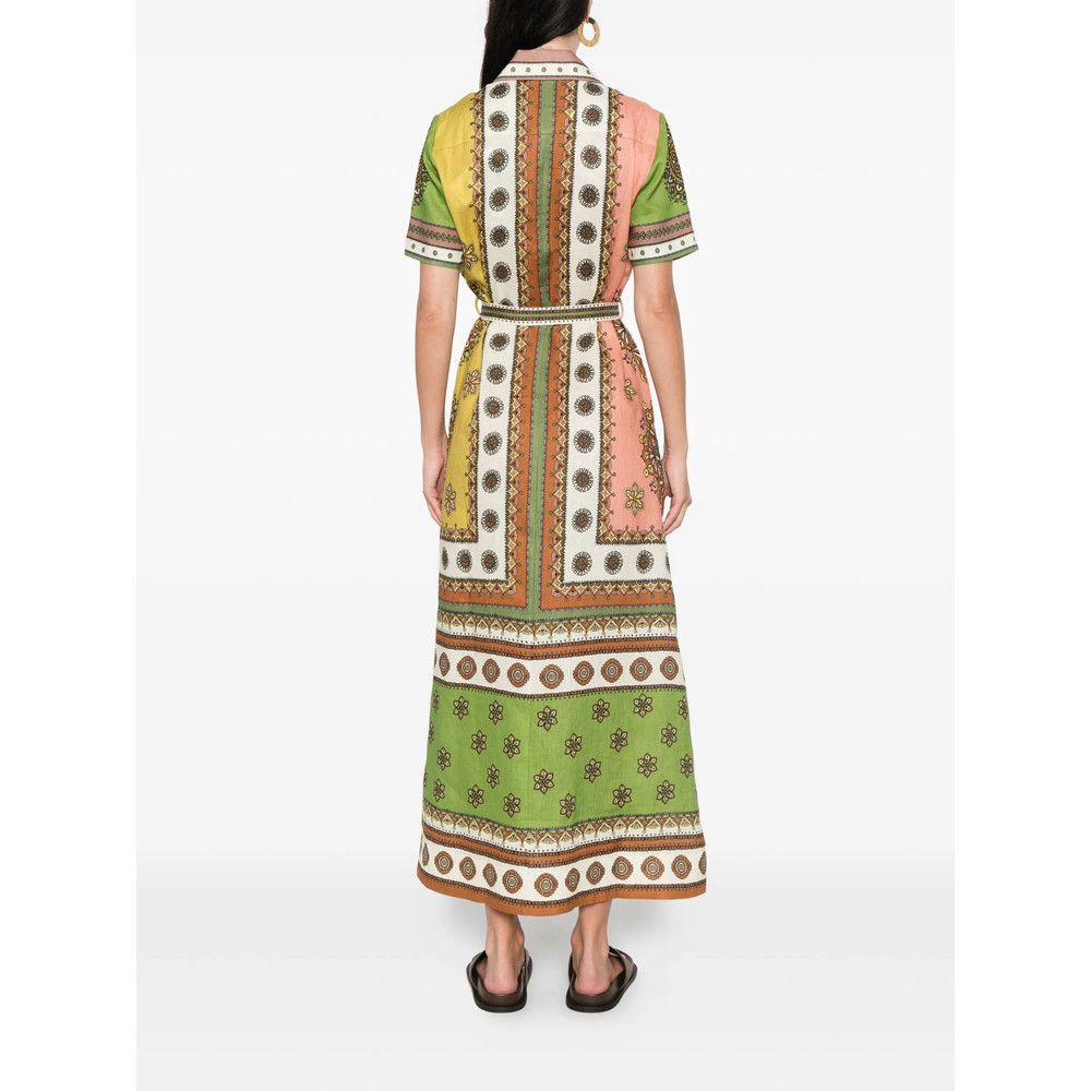green alemais dress Alemais Iris Mini Dress Green