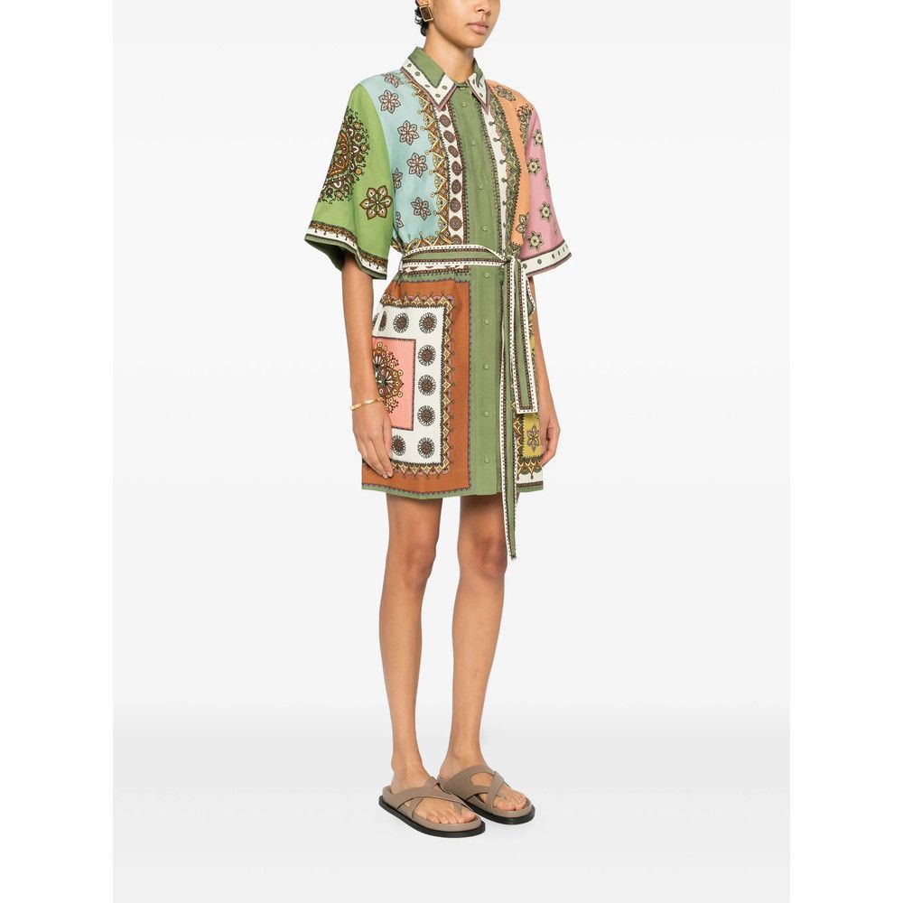 ALEMAIS Alemais GREEN Dresses - Day Dresses Size M / US 6-8 / IT 42-44 - 3 Thumbnail
