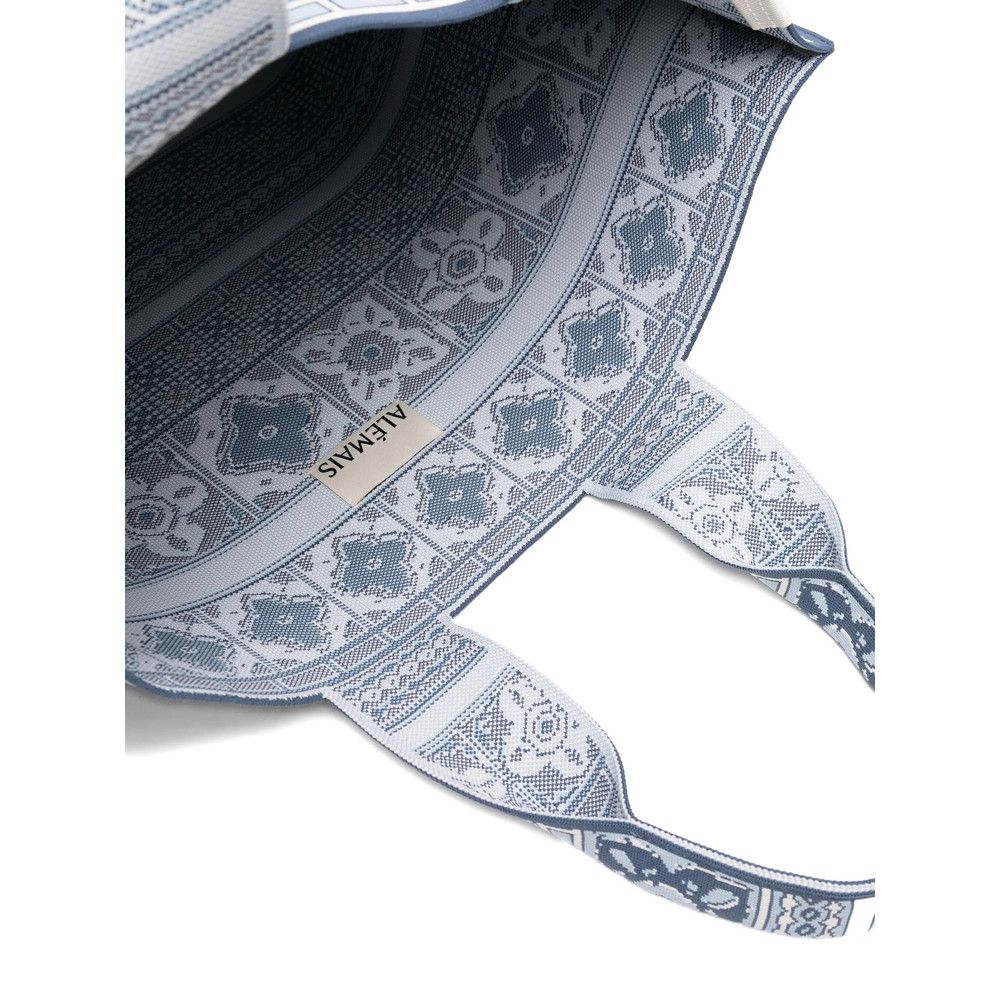 ALEMAIS Alemais BLUE Tote Bags Size ONE SIZE - 4 Thumbnail
