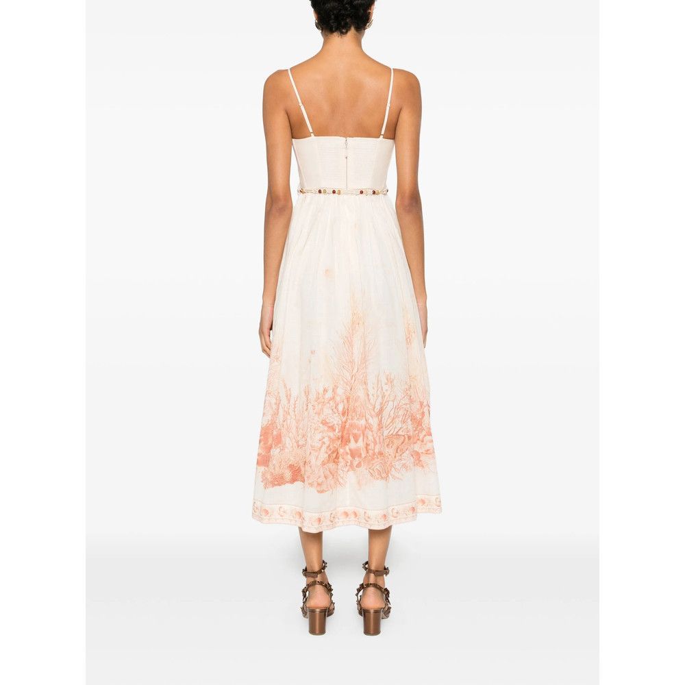 Zimmermann Zimmermann WHITE Dresses - Day Dresses Size M / US 6-8 / IT 42-44 - 4 Thumbnail
