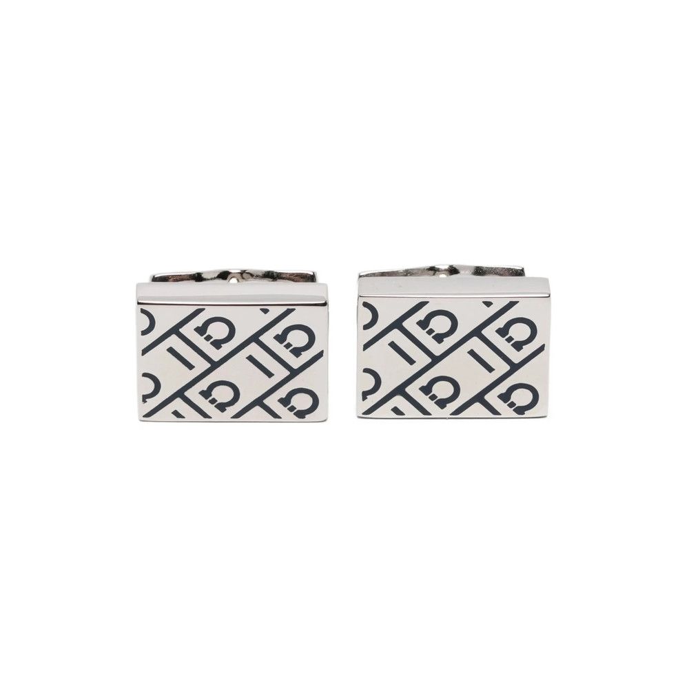Salvatore Ferragamo Ferragamo SILVER Cufflinks Size ONE SIZE - 2 Thumbnail