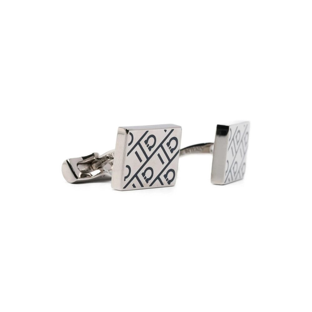 Salvatore Ferragamo Ferragamo SILVER Cufflinks Size ONE SIZE - 3 Thumbnail