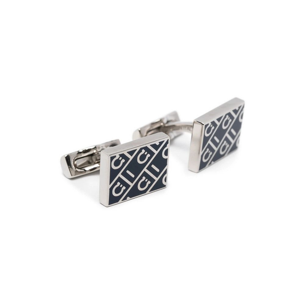 Salvatore Ferragamo Ferragamo SILVER Cufflinks Size ONE SIZE - 2 Thumbnail