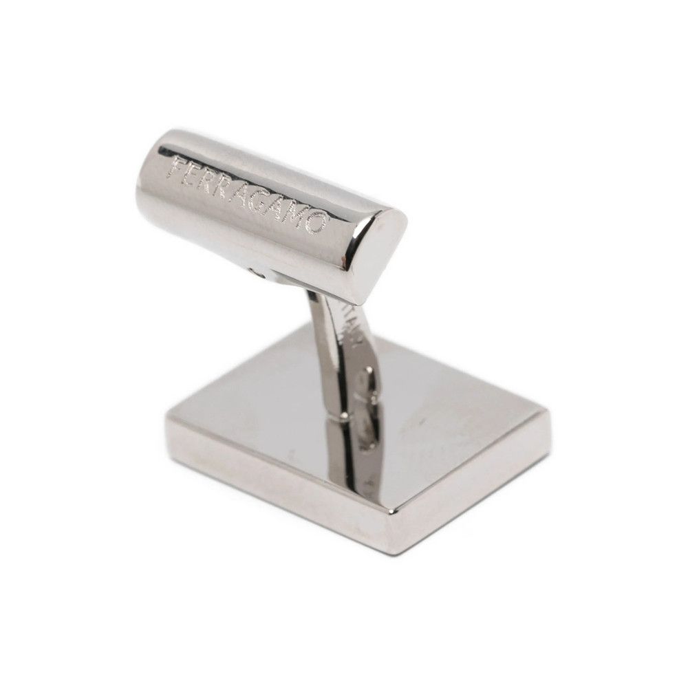 Salvatore Ferragamo Ferragamo SILVER Cufflinks Size ONE SIZE - 3 Thumbnail
