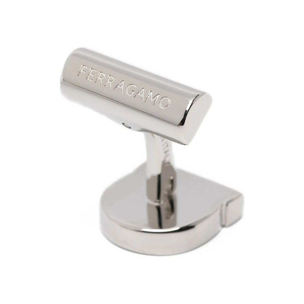 Salvatore Ferragamo Ferragamo SILVER Cufflinks Size ONE SIZE - 3 Thumbnail