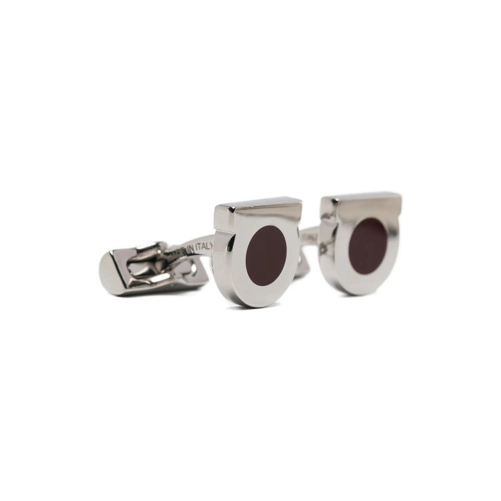 Salvatore Ferragamo Ferragamo SILVER Cufflinks Size ONE SIZE - 2 Thumbnail