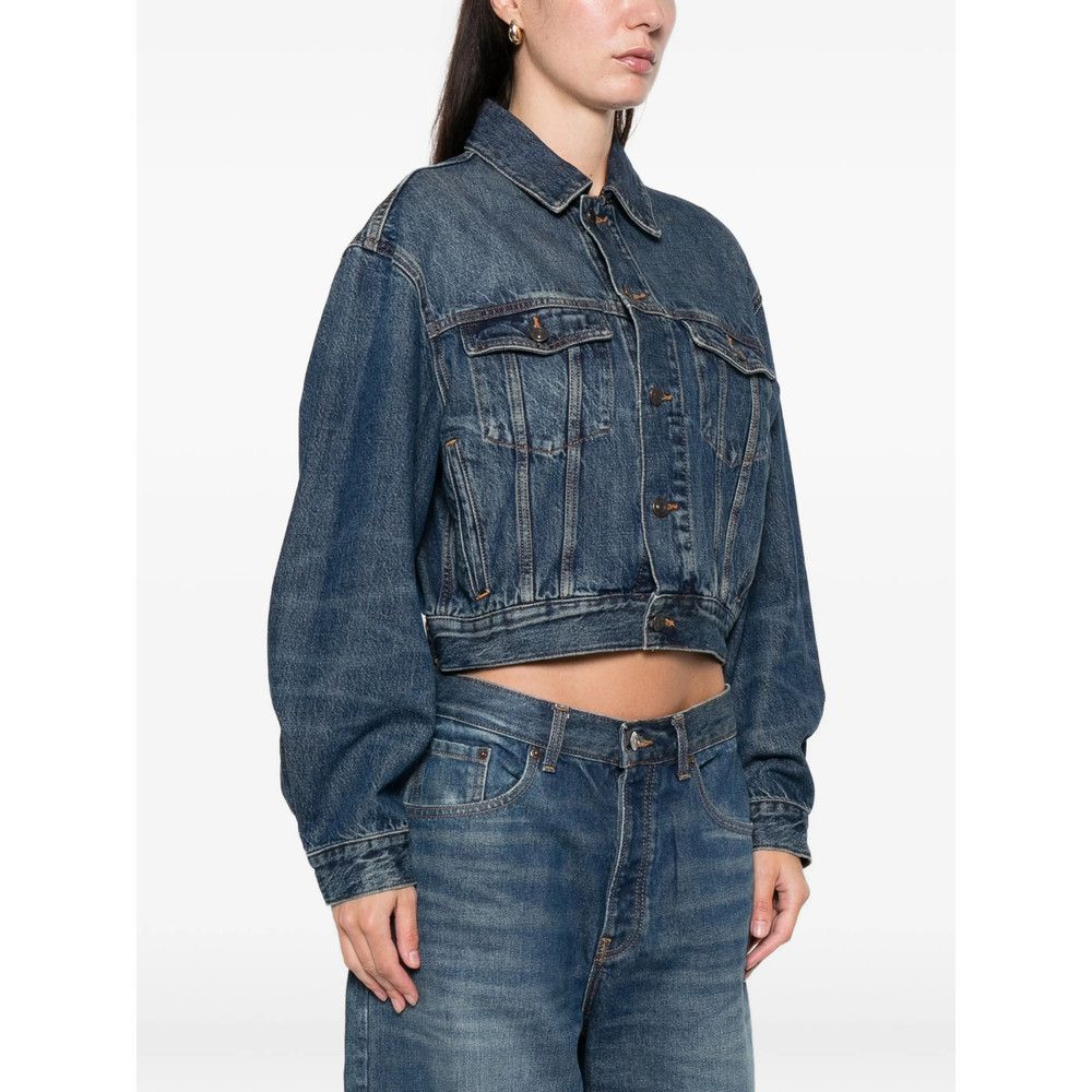 Frame Frame BLUE Jackets - Denim Jackets Size XS / US 0-2 / IT 36-38 - 2 Thumbnail