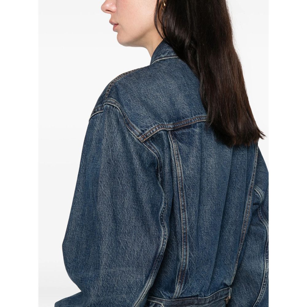 Frame Frame BLUE Jackets - Denim Jackets Size XS / US 0-2 / IT 36-38 - 3 Thumbnail
