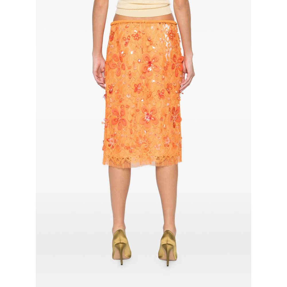 Gucci Gucci ORANGE Skirts - Straight Skirts Size 27" / US 4 / IT 40 - 4 Thumbnail