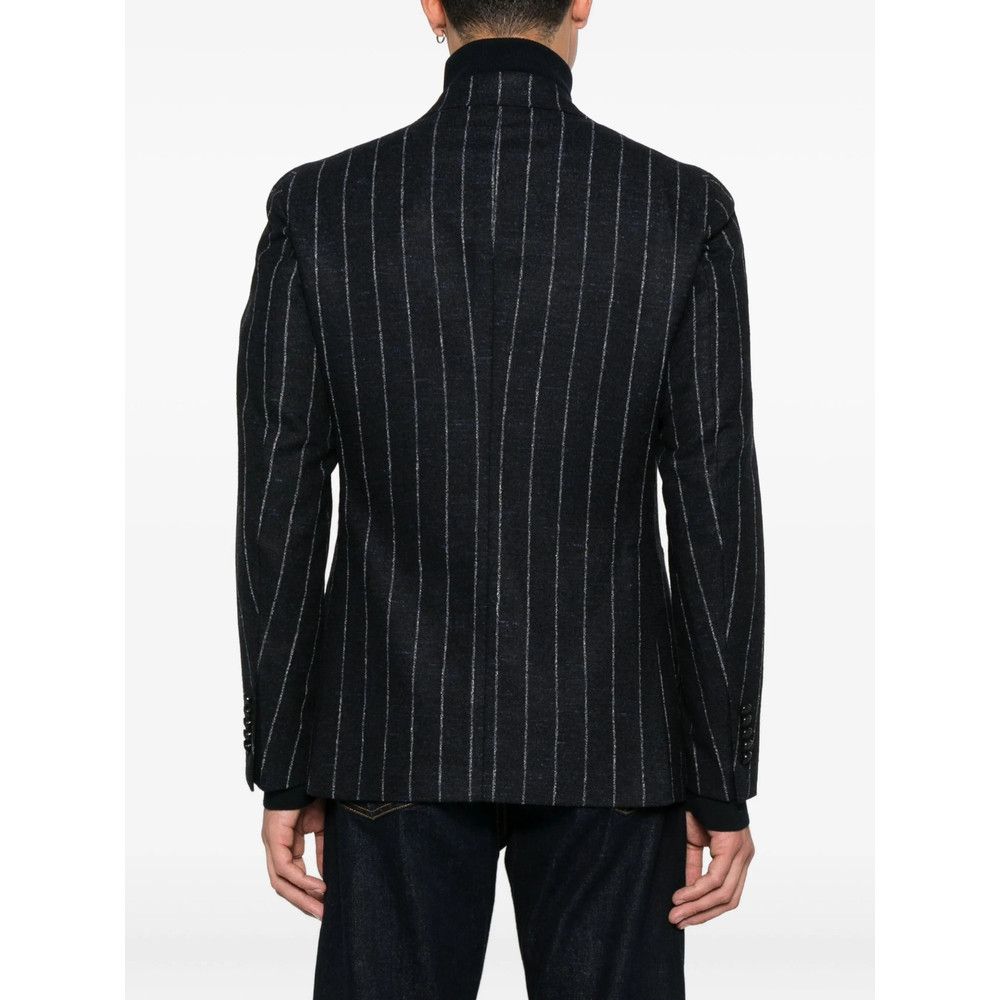 Tagliatore Tagliatore BLACK Jackets - Suit & Dinner Jackets Size US M / EU 48-50 / 2 - 2 Thumbnail