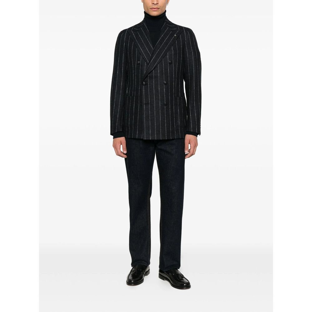 Tagliatore Tagliatore BLACK Jackets - Suit & Dinner Jackets Size US XXL / EU 58 / 5 - 4 Thumbnail