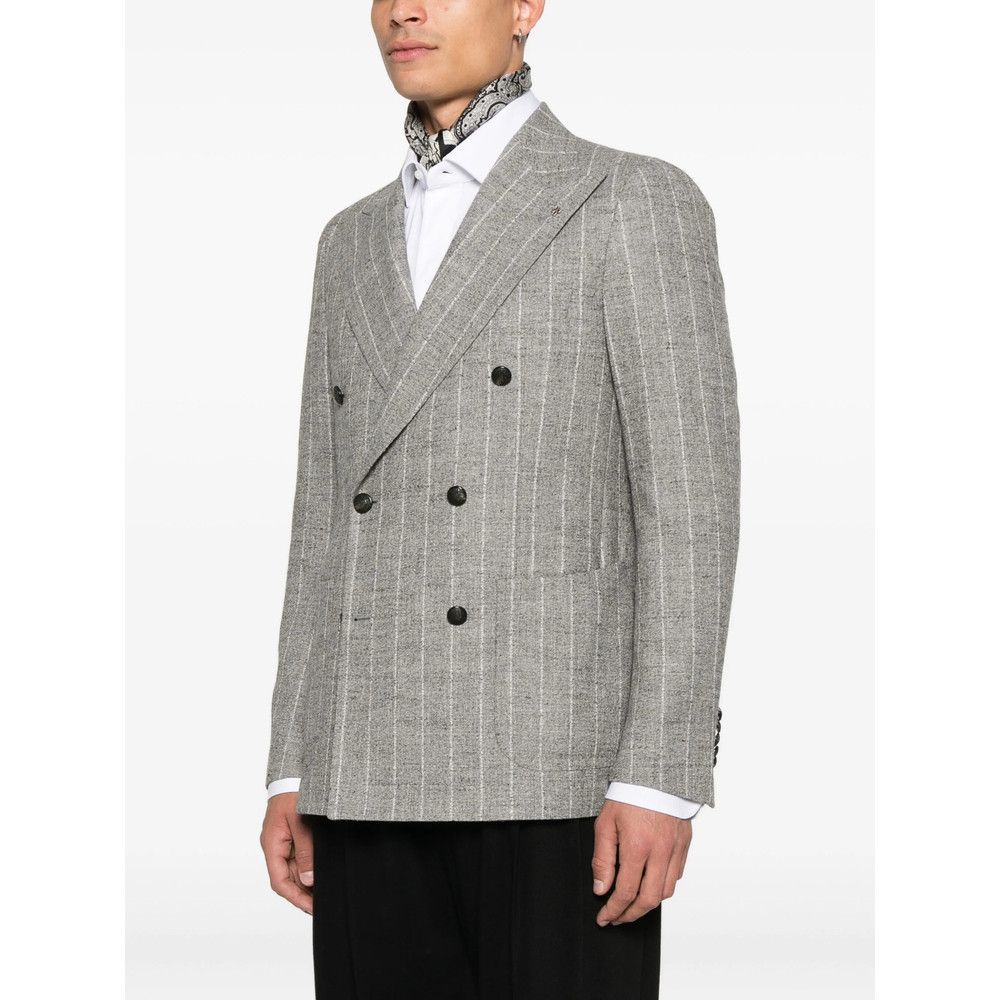 Tagliatore Tagliatore GREY Jackets - Suit & Dinner Jackets Size US XXL / EU 58 / 5 - 2 Thumbnail