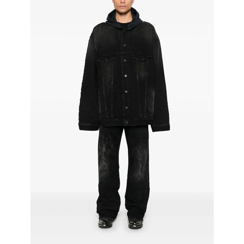 Balenciaga Balenciaga BLACK Jackets Size US L / EU 52-54 / 3 - 4 Thumbnail