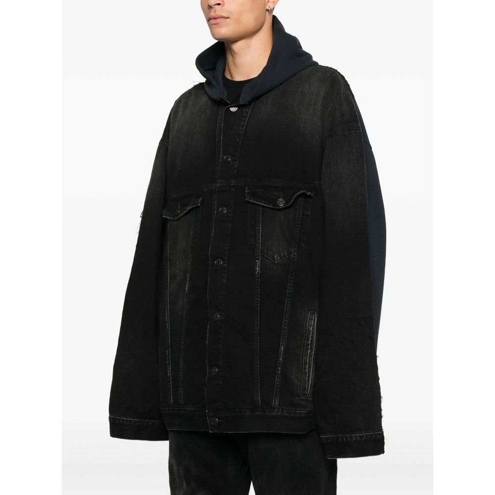 Balenciaga Balenciaga BLACK Jackets Size US L / EU 52-54 / 3 - 3 Thumbnail