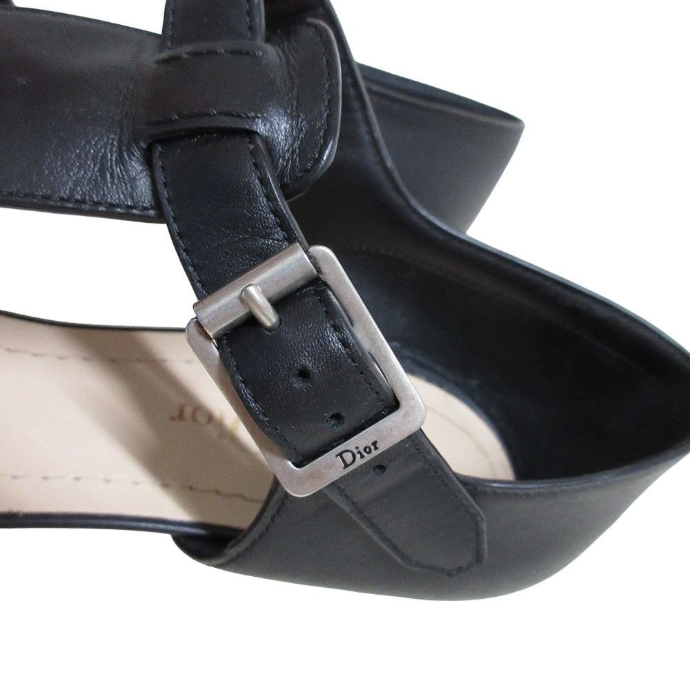 Dior Dior Christian Dior SAUVAGE Leather Sandals Leather Shoes DUTY FREE for USA Size ONE SIZE - 8 Thumbnail