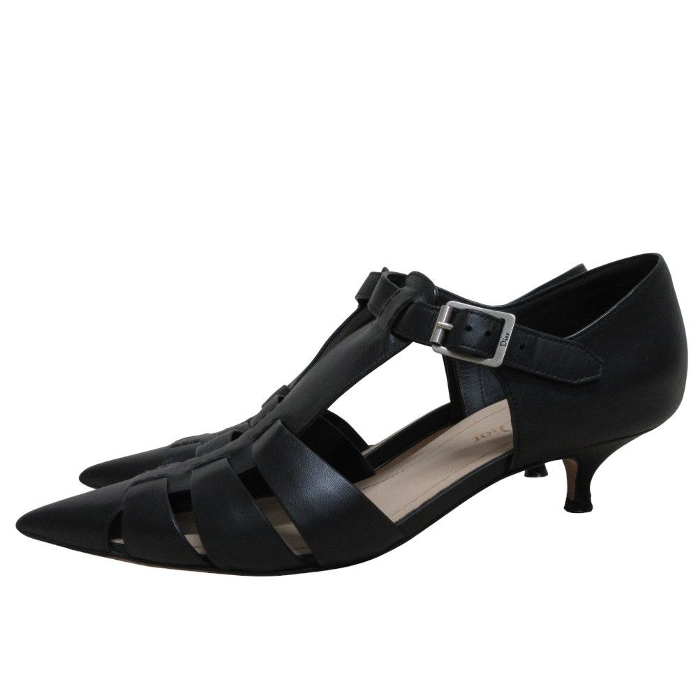 Dior Dior Christian Dior SAUVAGE Leather Sandals Leather Shoes DUTY FREE for USA Size ONE SIZE - 2 Thumbnail