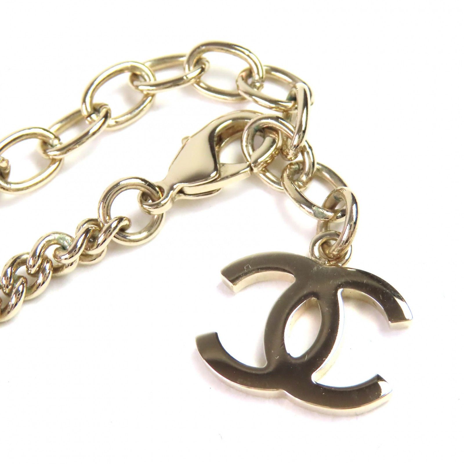 Chanel Chanel Chanel COCO Mark Rhinestone Logo Medal Necklace Metal Necklace DUTY FREE for USA Size ONE SIZE - 7 Thumbnail