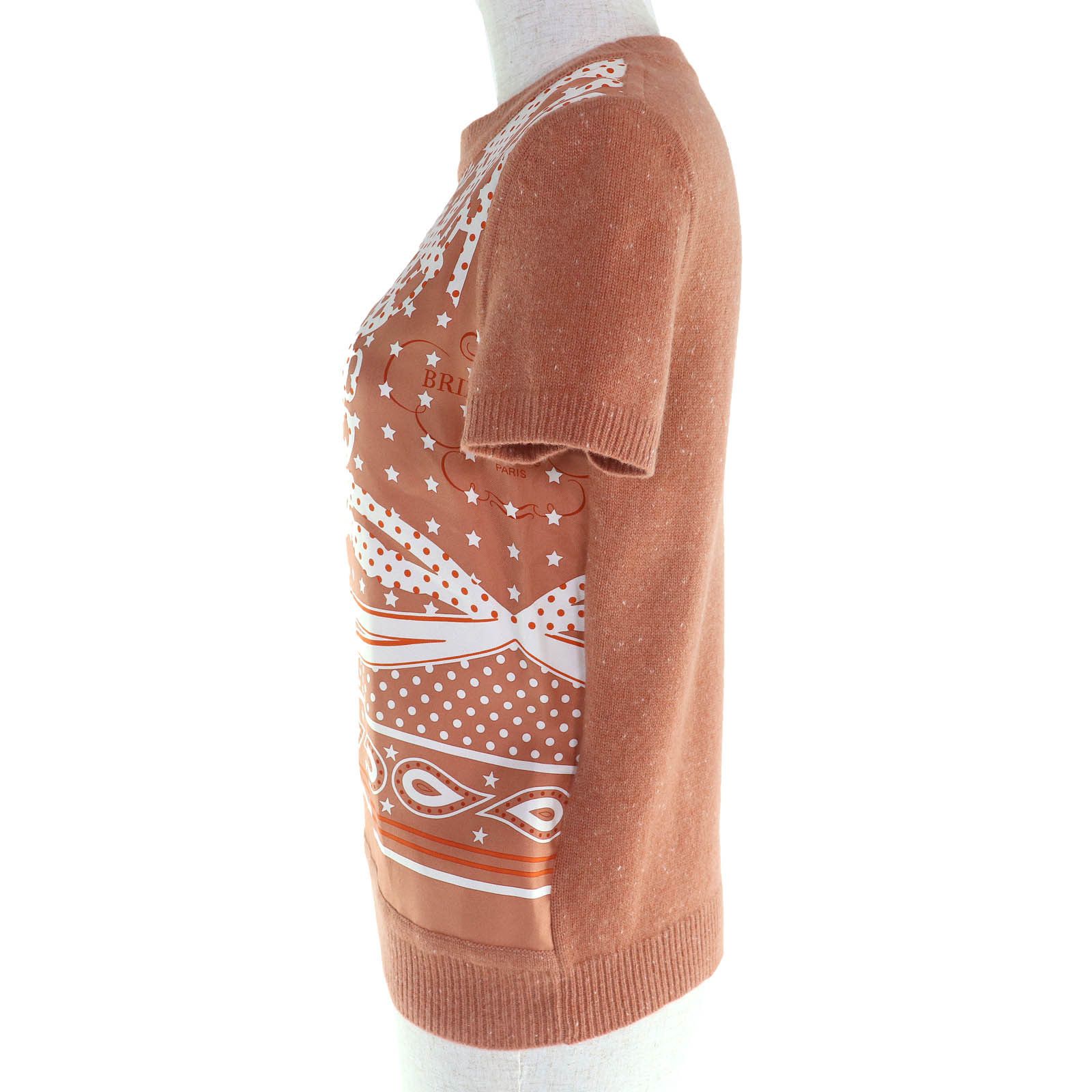 Hermes Hermes Hermès Brides de Gala Wool Silk Knit 36 Others Tops DUTY FREE for USA Size ONE SIZE - 2 Thumbnail